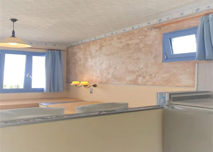 Standard Big In Blue Aegean With Shared Pool, Kitchen And Ac Apartament